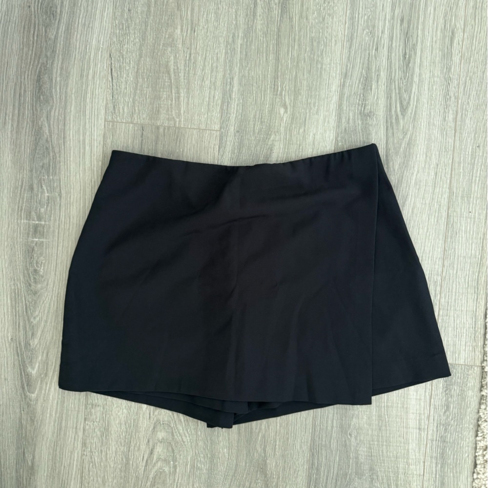 The Drop Womens Kamila A-line Mini Skort XL black